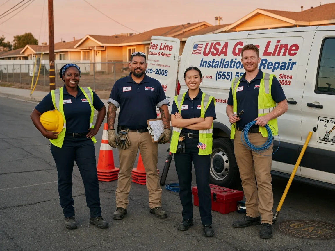 Gas Line Installation company in Orient, WA